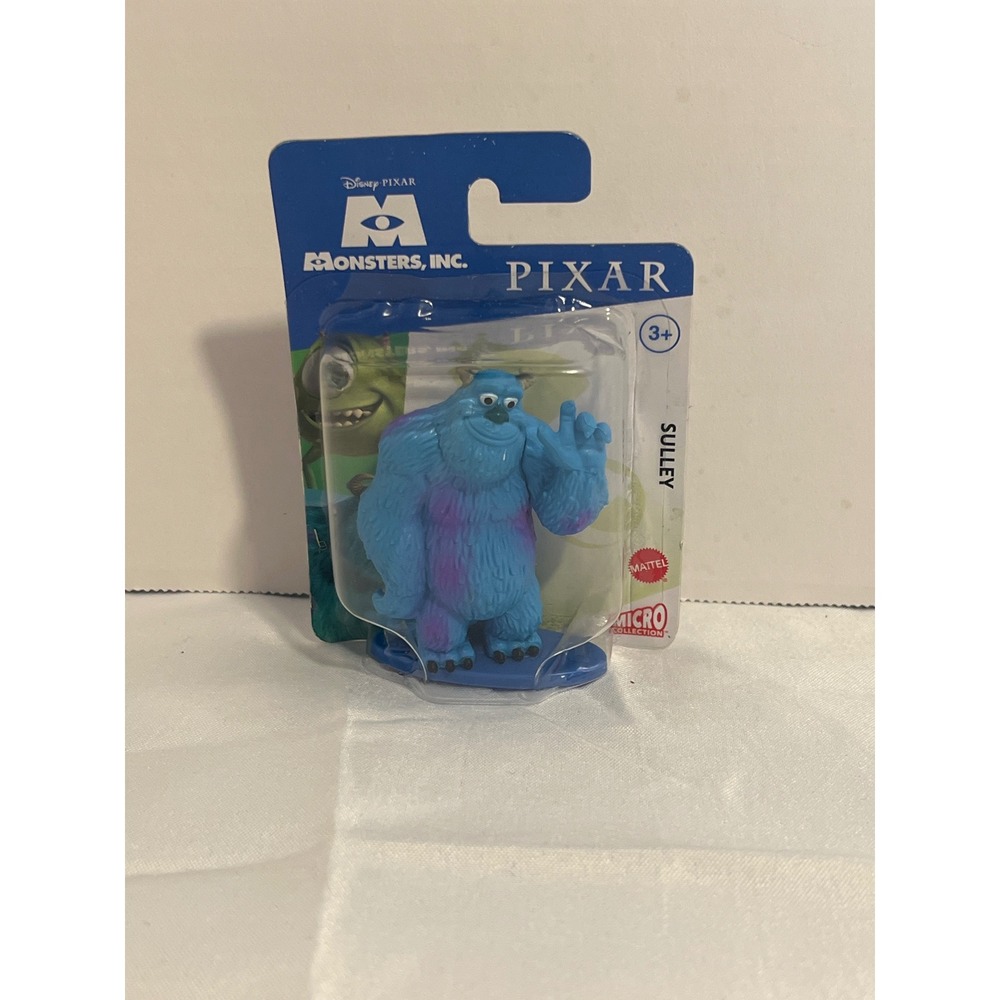 Disney Pixar Monsters Inc Sulley‎ Mattel Micro Collection Mini Figure HDX68